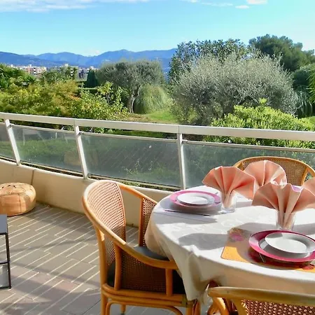 Vue Er Grande Terrasse Piscine Bail Mobilité Nizza
